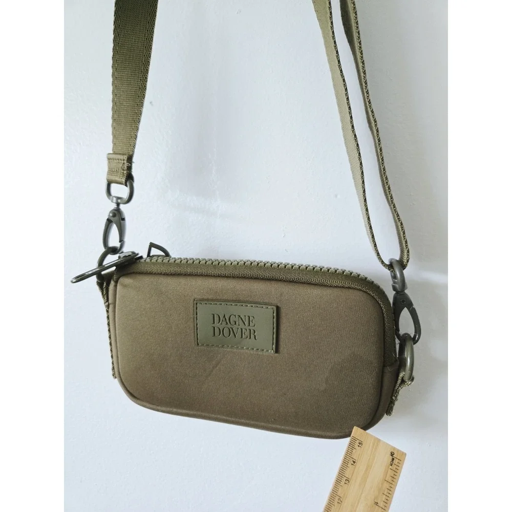 Dagne Dover Mara Neoprene Phone Sling Olive Green
